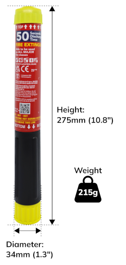 Fire Safety Stick 50 Second