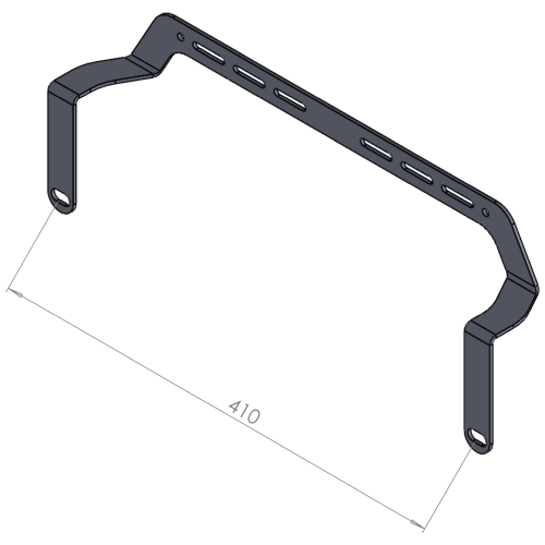Forged P930FE Bracket Diagram (dimensions in millimeters)