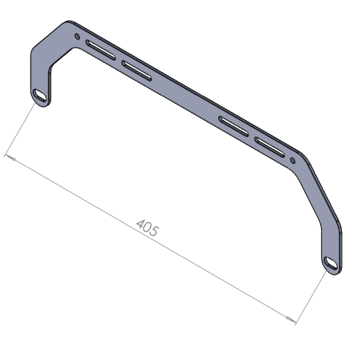 Forged P944FE Bracket Diagram (dimensions in millimeters)