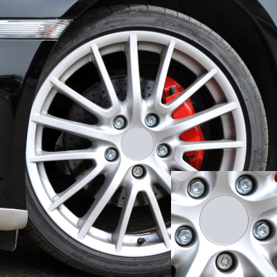 Porsche wheels with new Forged bolts