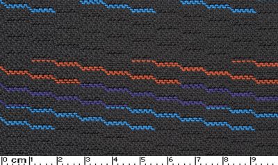 BMW 15090 M Tech, 3 Colour - E30 M3 EVO3 Anthracite 3-Colour Flatwoven with Stripe Pattern