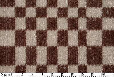 PORS28055 Pascha 5RH - Brown/Crème Velvet with Cubes