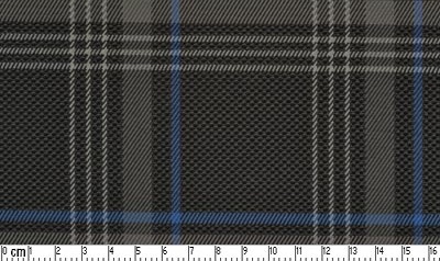 VOLK18927 Clark - Golf 7 GTE Black/Grey/Blue Flatwoven with Scottish Square